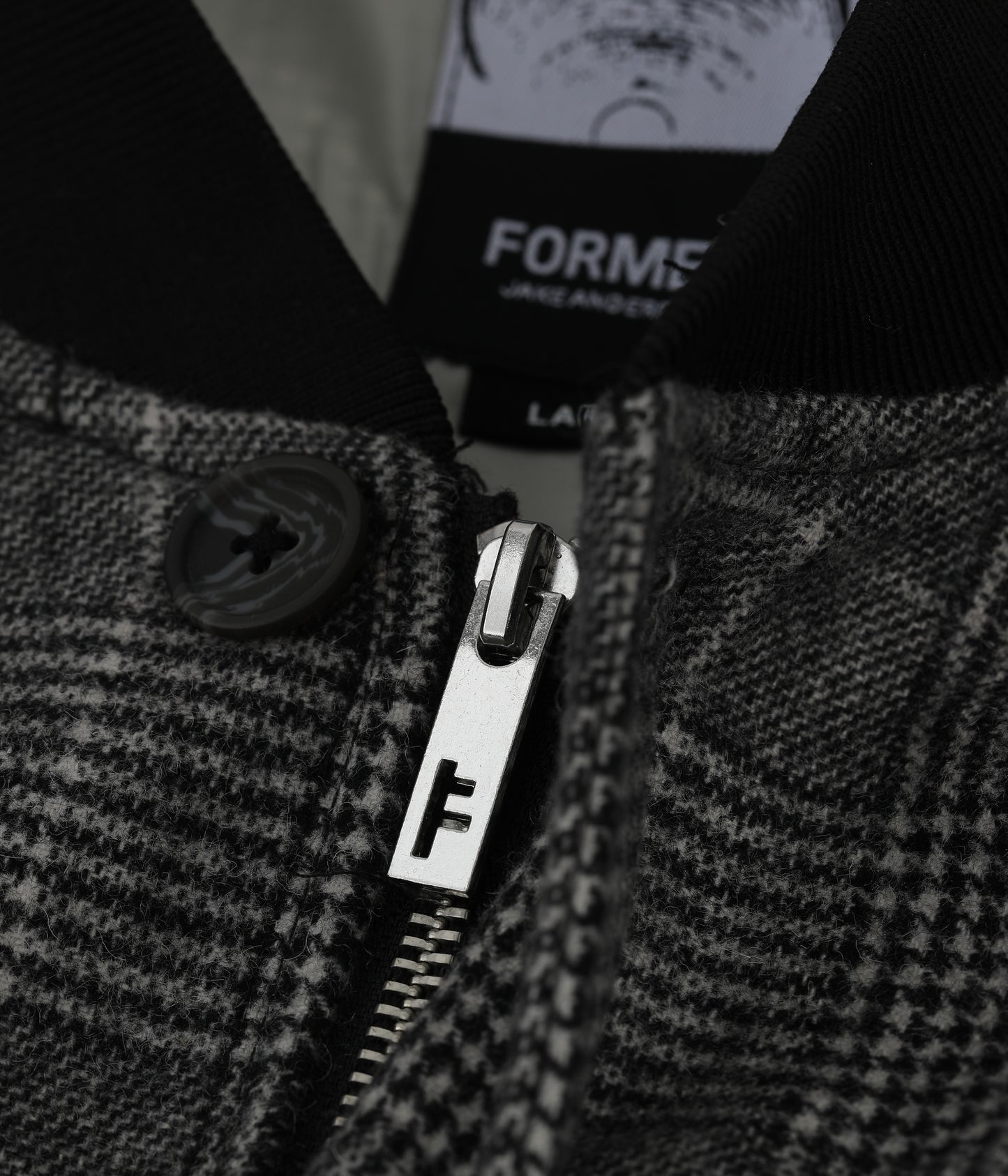 VT BOMBER JACKET // GREY CHECK