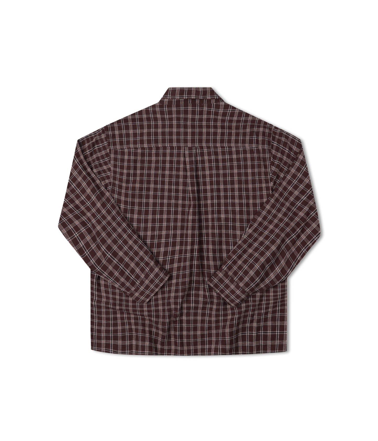 VIVIAN CHECK LS SHIRT // BROWN – FORMER MERCHANDISE VIVIAN CHECK LS SHIRT // BROWN – FORMER MERCHANDISE