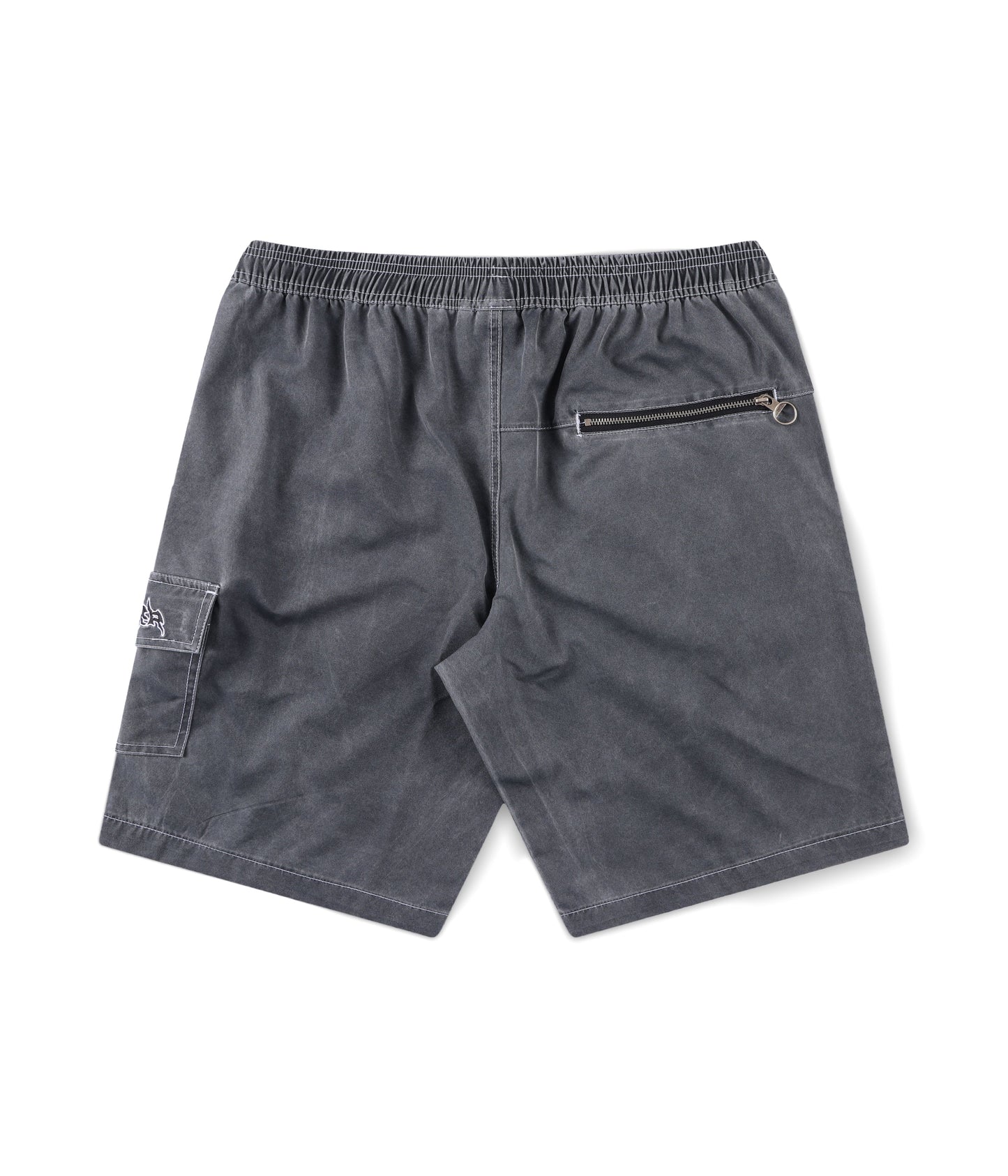 SWANS CARGO 21" SWIM TRUNK // BLACK EMBROID