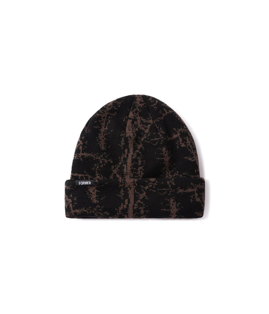 TURMOIL BEANIE // CHOC