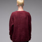 CRUX KNIT CREW // CRIMSON