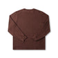 FRANCHISE WAFFLE LS T-SHIRT // CHOC