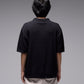 FRANCHISE OPEN COLLAR POLO // BLACK