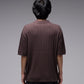 MARILYN CABLE SS KNIT SHIRT // CHOC