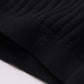 FRANCHISE LS KNIT POLO // BLACK