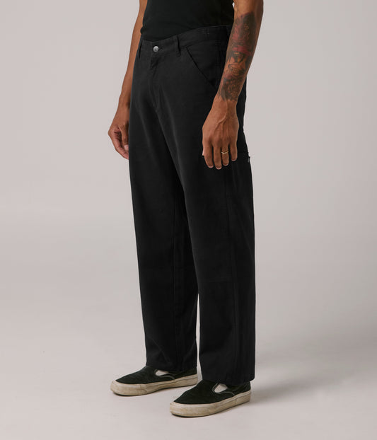VT DISTEND CANVAS CARPENTER PANT // BLACK