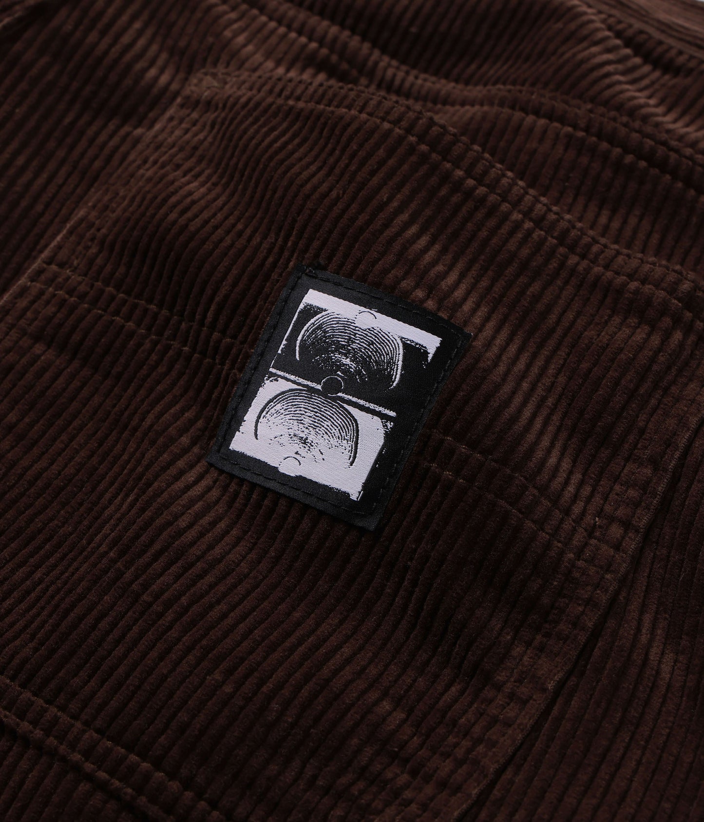 DISTEND CORD PANT // CHOC