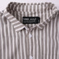 REYNOLDS STRIPE SS SHIRT // CHOC