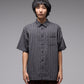 REYNOLDS STRIPE SS SHIRT // MIDNIGHT