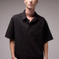 VIVIAN SHUNNING SS SHIRT // WASHED BLACK