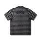 VIVIAN PRAISE CHECK SS SHIRT // BLACK