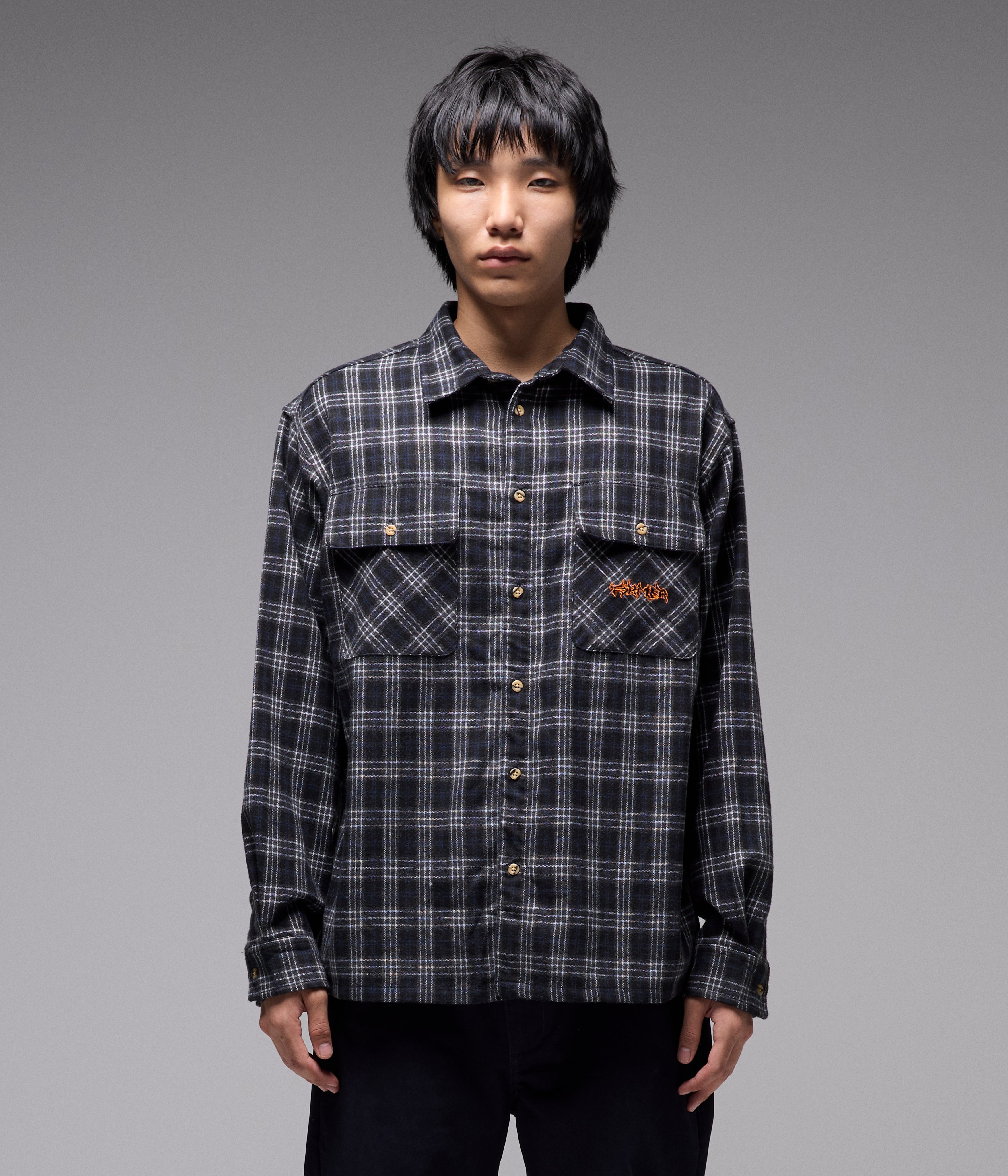 ＨBEAUTY&YOUTH WOOL FLANNEL BOX SHIRT HBEAUTY&YOUTH WOOL FLANNEL BOX SHIRT