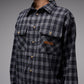 VIVIAN FLANNEL LS SHIRT // BLACK