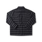 VIVIAN FLANNEL LS SHIRT // BLACK
