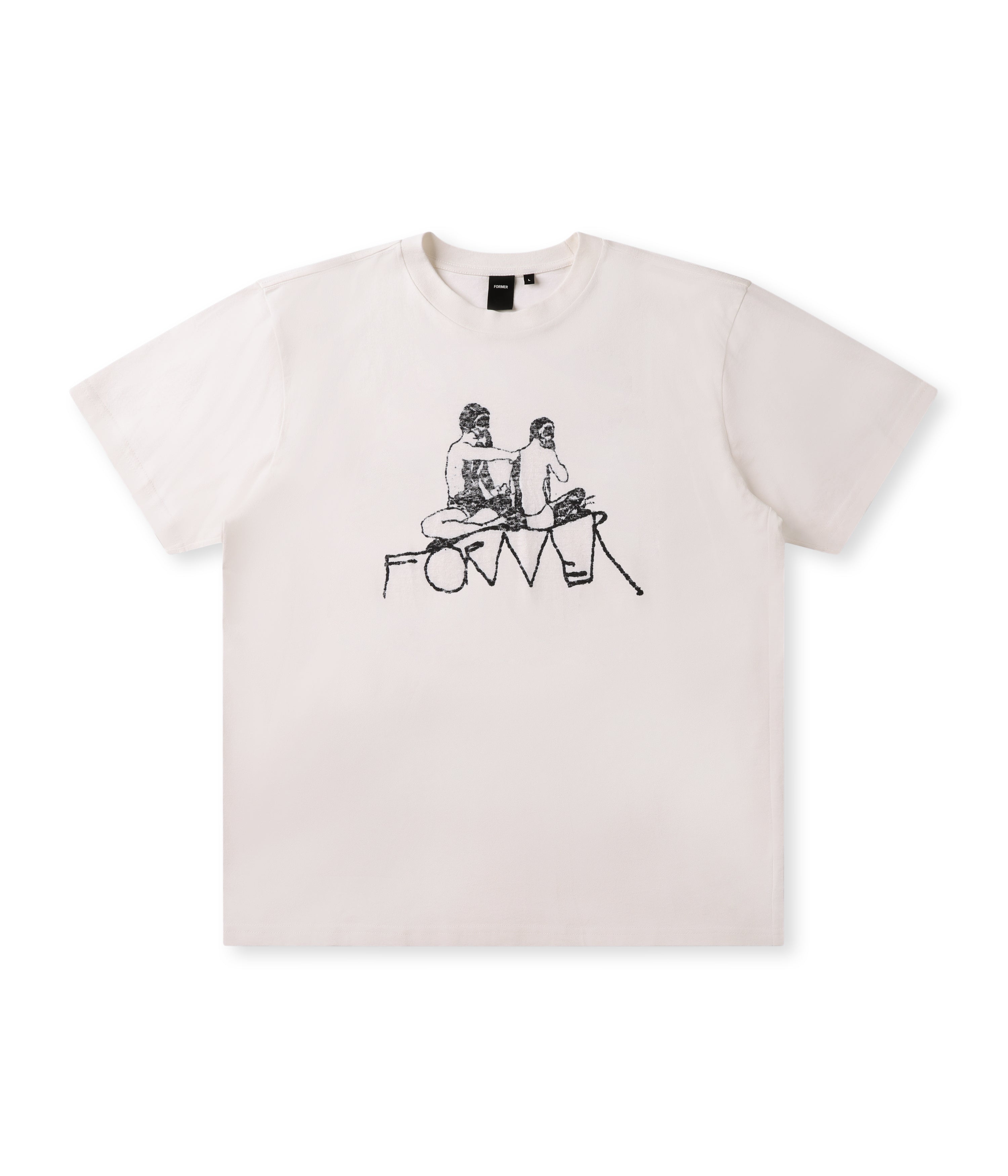 COMBUSTIBLE T-SHIRT // OYSTER – FORMER MERCHANDISE