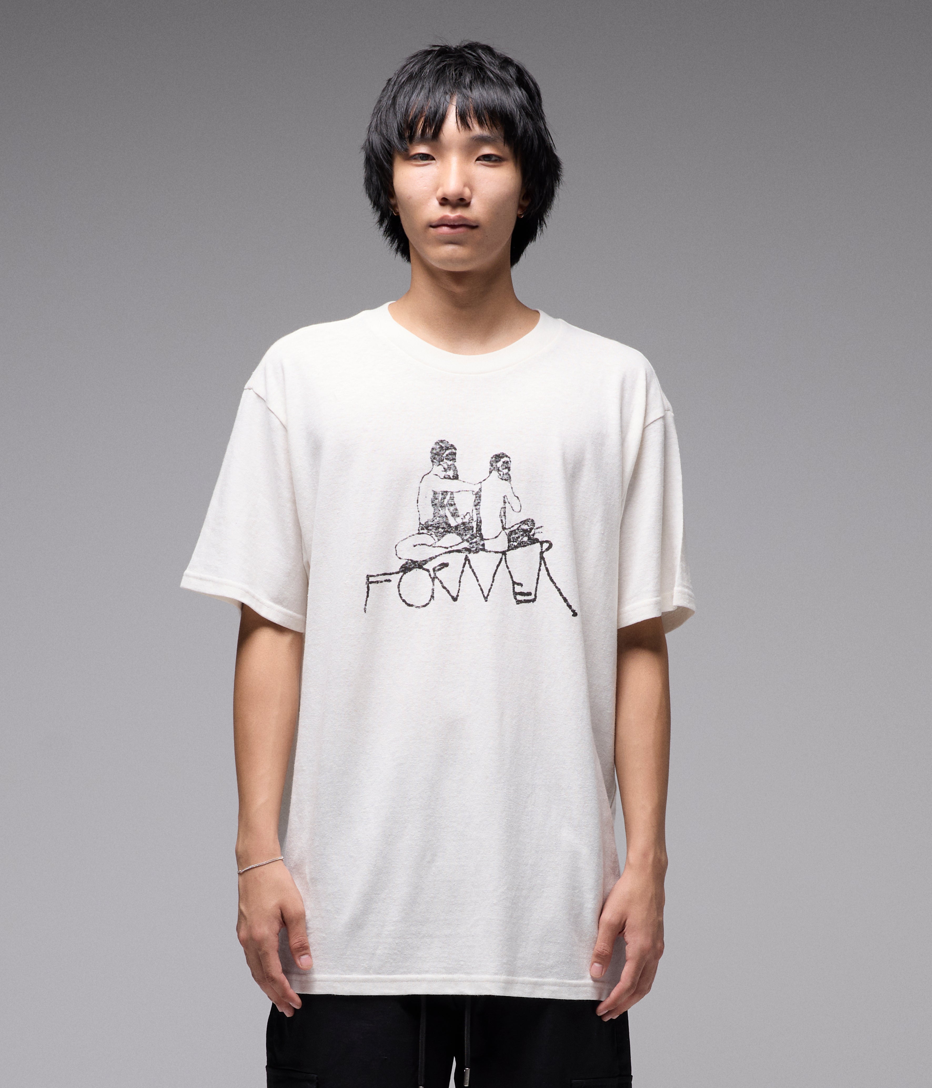 COMBUSTIBLE T-SHIRT // OYSTER – FORMER MERCHANDISE