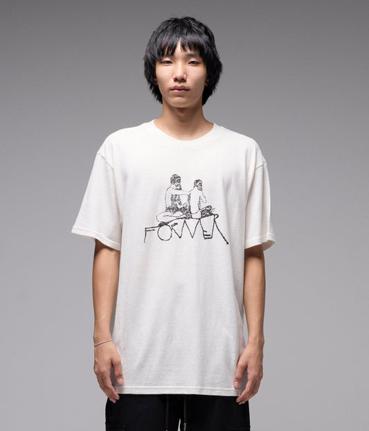 COMBUSTIBLE T-SHIRT // OYSTER
