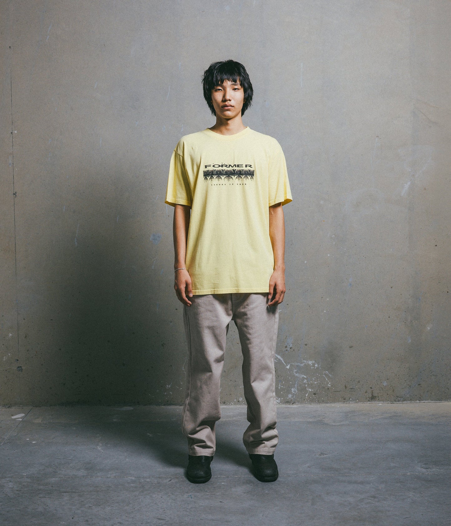 QUAVER T-SHIRT // WASHED FLAX