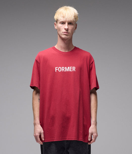 SALVAGE LEGACY T-SHIRT // WASHED CRIMSON