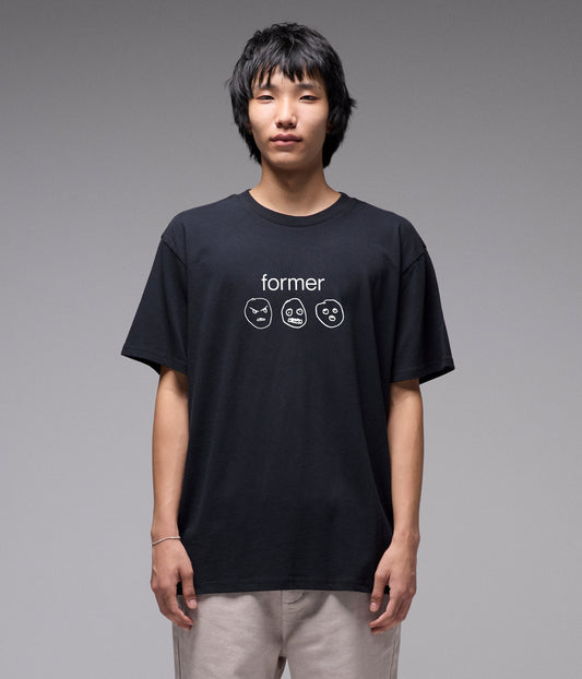 OSCILLATING T-SHIRT // BLACK