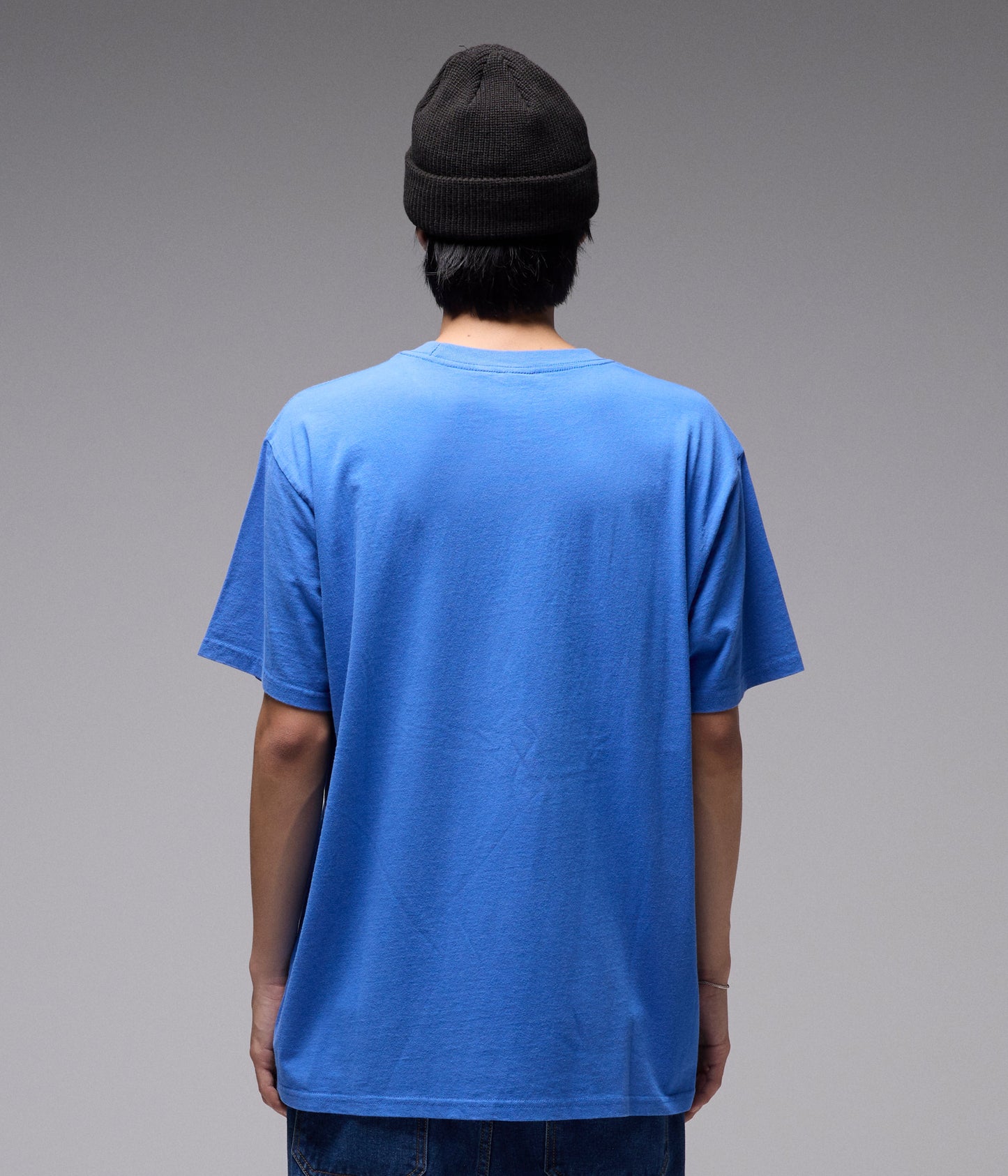 OSCILLATING T-SHIRT // WASHED COBALT