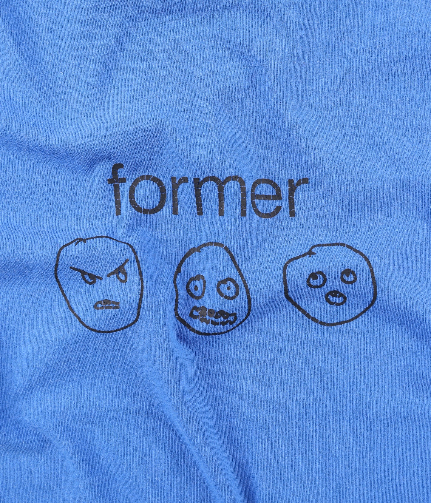 OSCILLATING T-SHIRT // WASHED COBALT