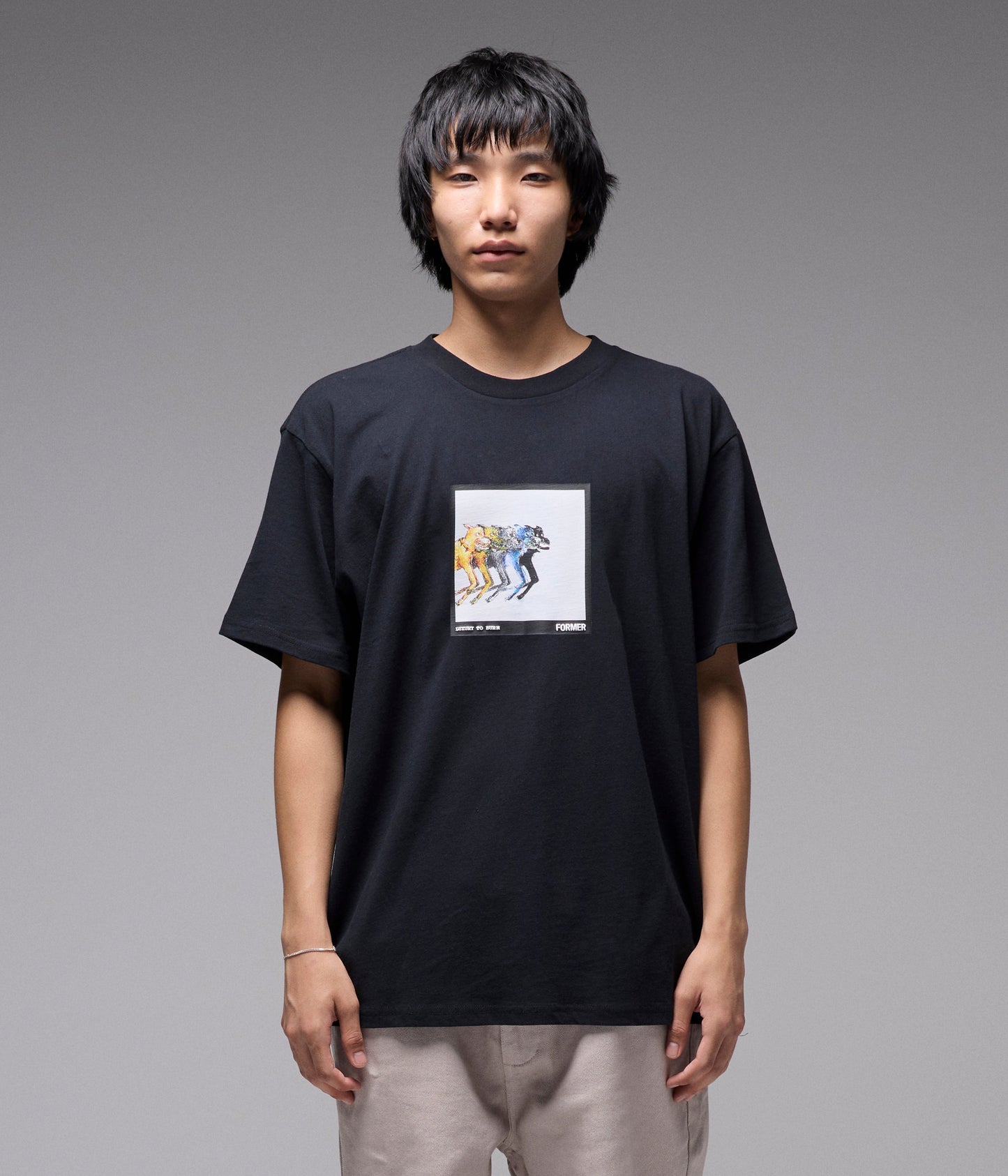 ERRATIC T-SHIRT // BLACK