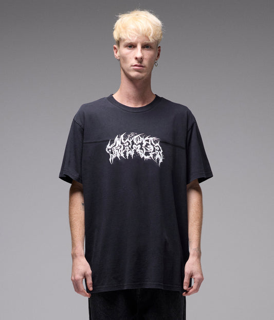 PRAISE T-SHIRT // WASHED BLACK