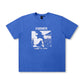 SHUNNING T-SHIRT // WASHED COBALT