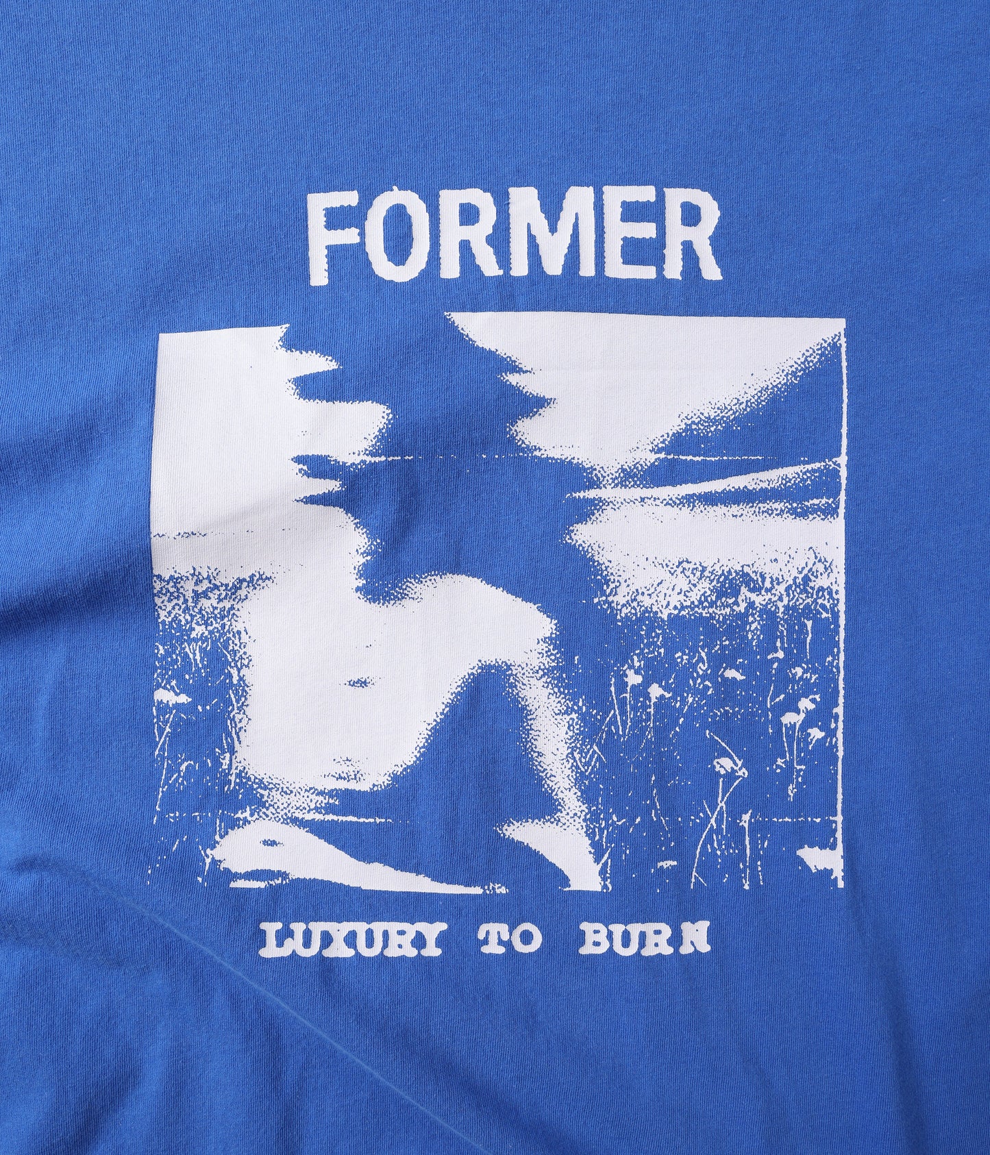 SHUNNING T-SHIRT // WASHED COBALT