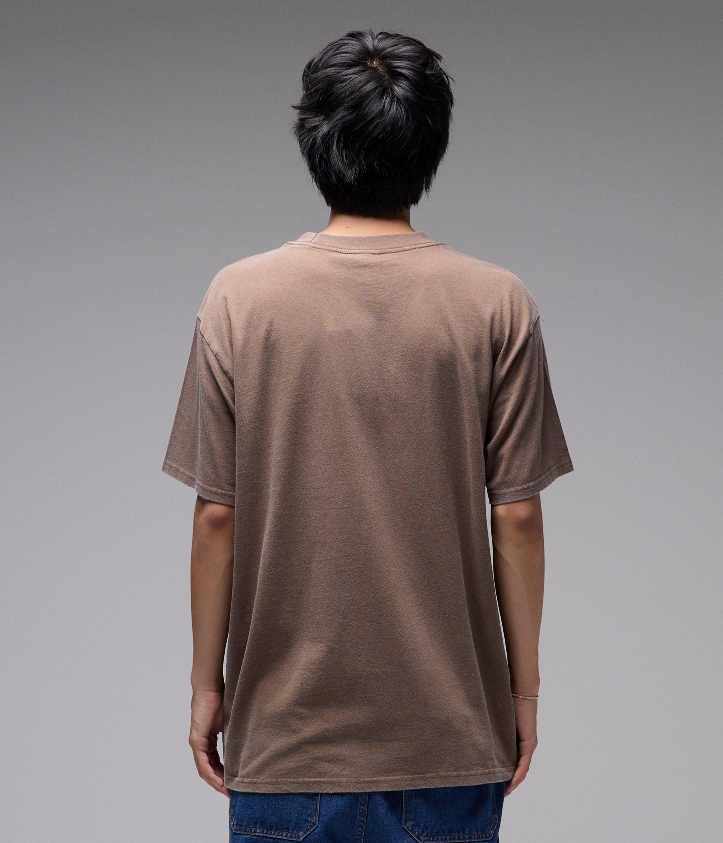 PROSCRIPTION T-SHIRT // WASHED CHOC