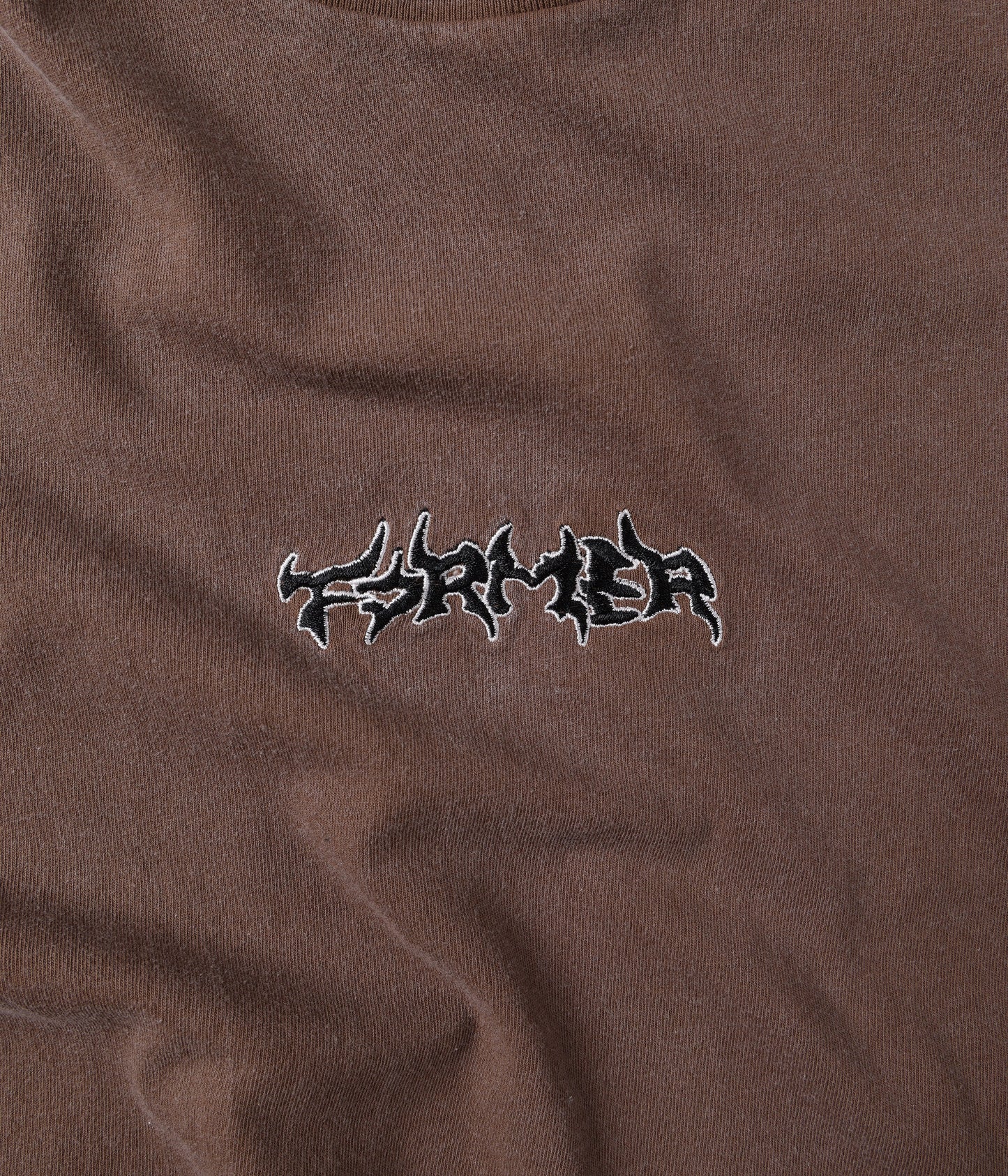 PROSCRIPTION T-SHIRT // WASHED CHOC