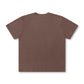 PROSCRIPTION T-SHIRT // WASHED CHOC