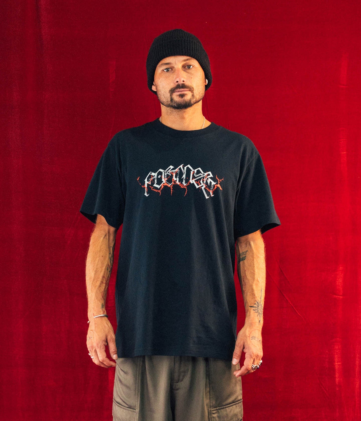 FRACTURE T-SHIRT // BLACK – FORMER MERCHANDISE