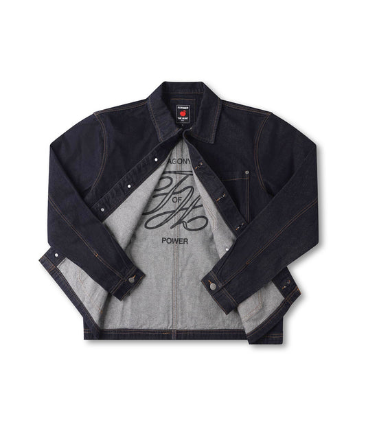 F x H JACKET // INDIGO DENIM