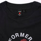 FH BIG APPLE LINEN T-SHIRT // BLACK