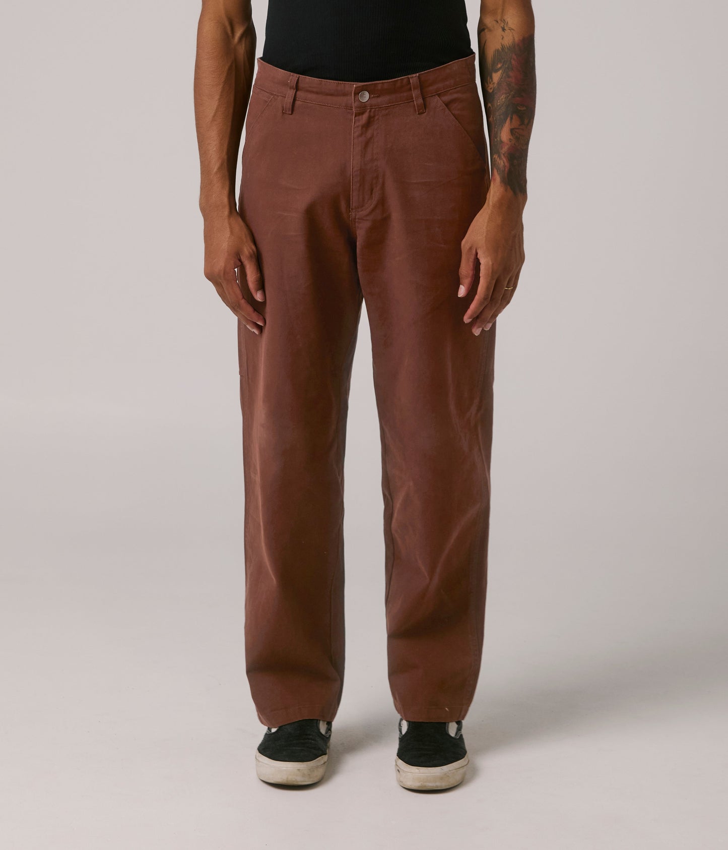 DISTEND PANT // BROWN