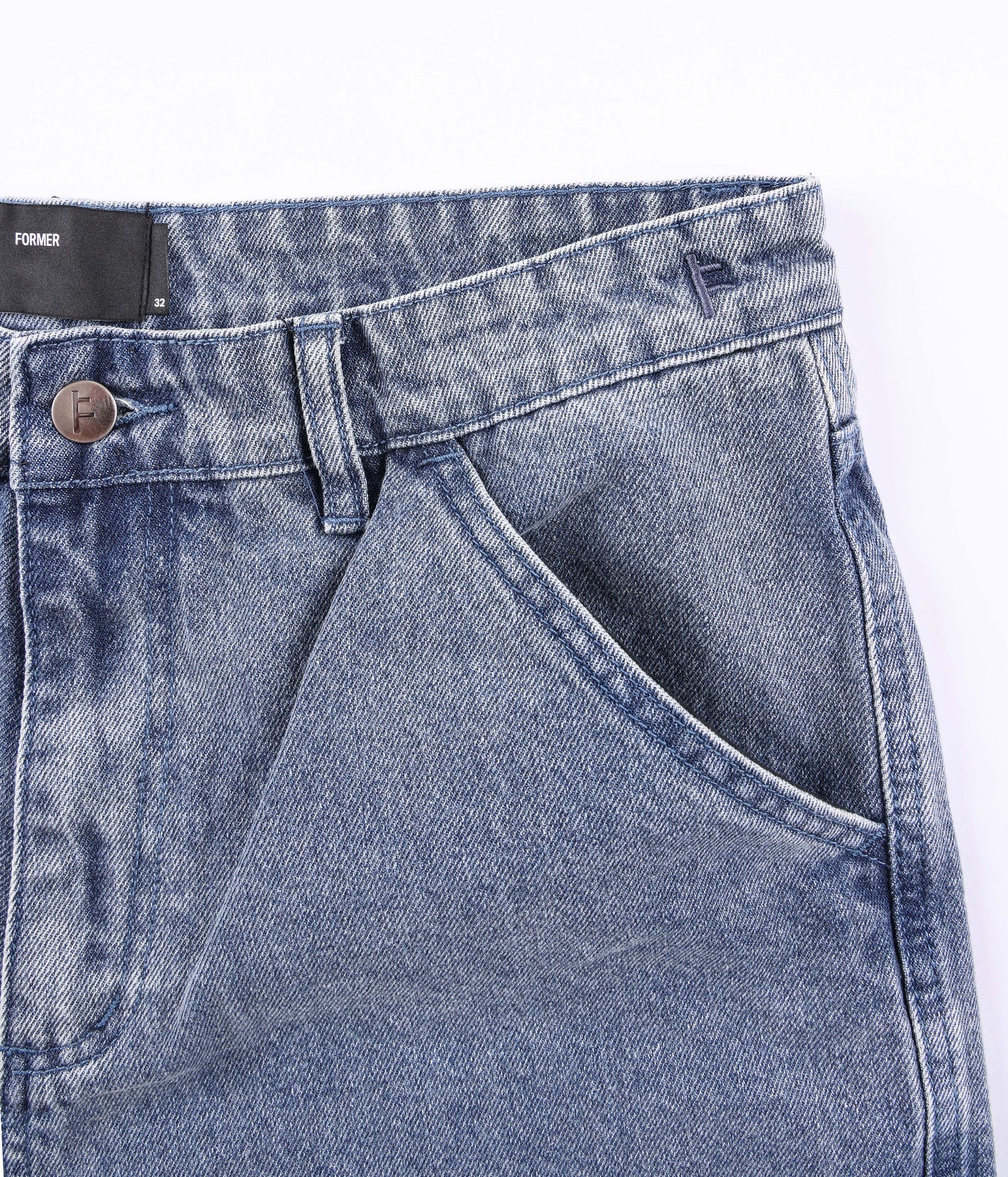 DISTEND DENIM PANT // WASHED INDIGO