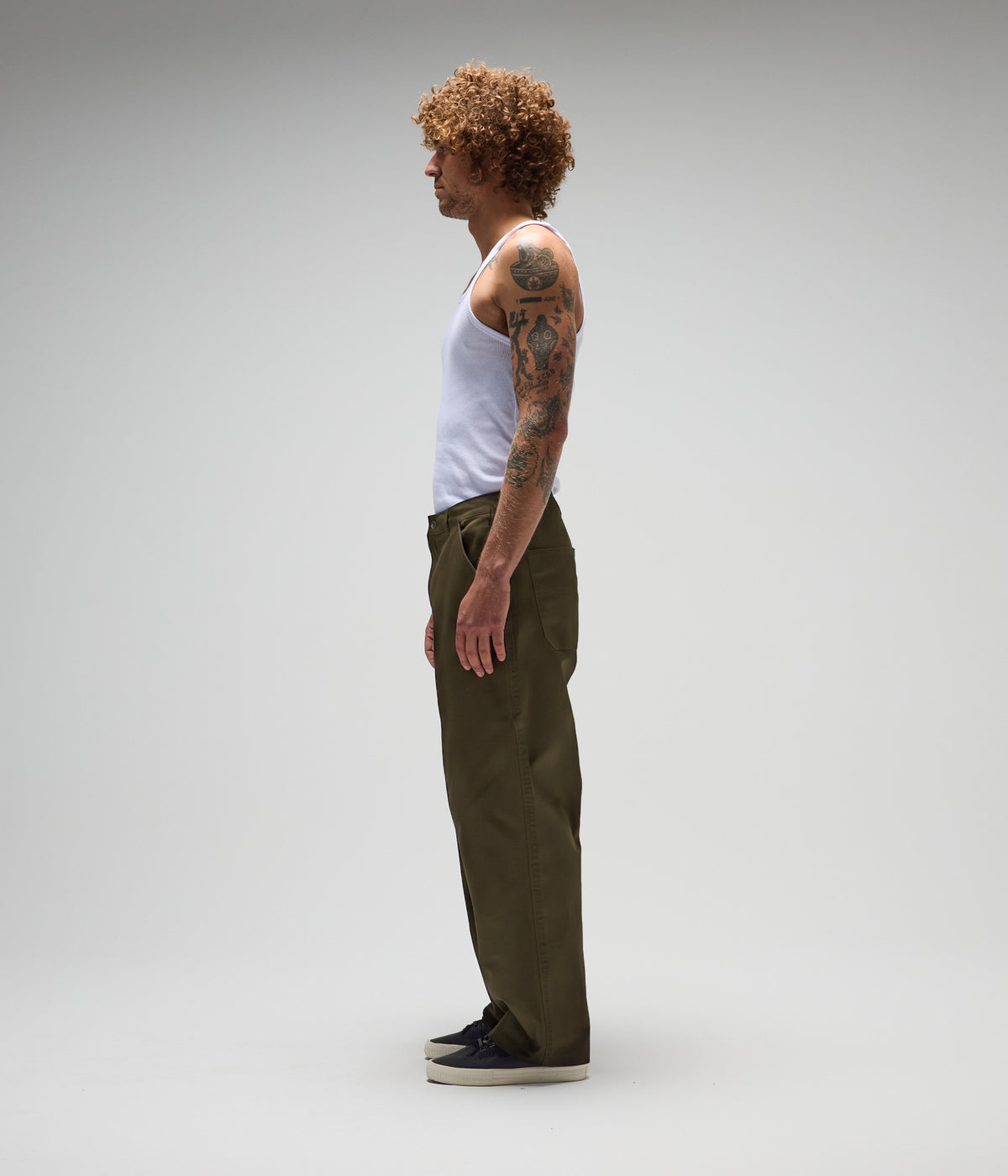 REYNOLDS WORK PANT // DEEP OLIVE