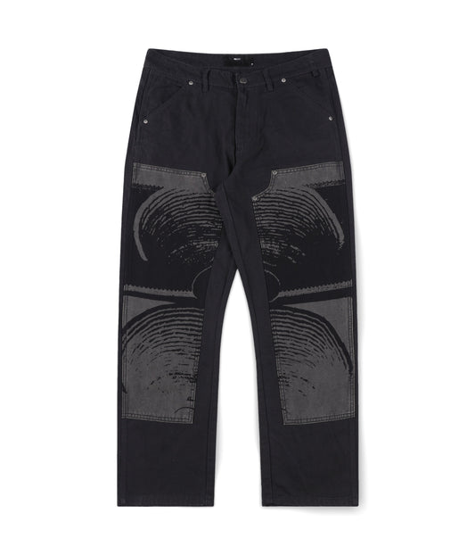 DISTEND DOUBLE KNEE CRUX PANT // BLACK