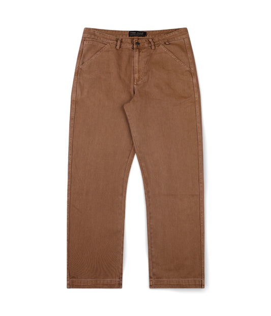 REYNOLDS DENIM PANT // WASHED BROWN