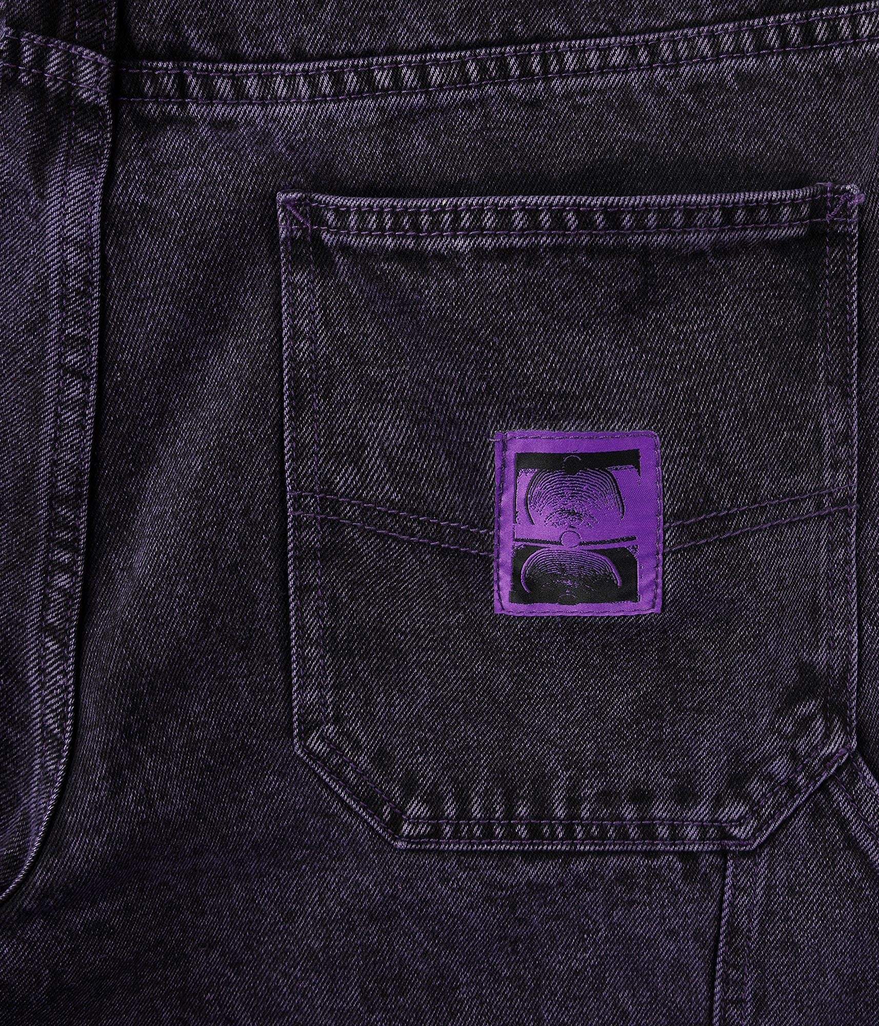 FORMER Distend Denim Pant in Washed Purple - FORMER x RAGE Collection
