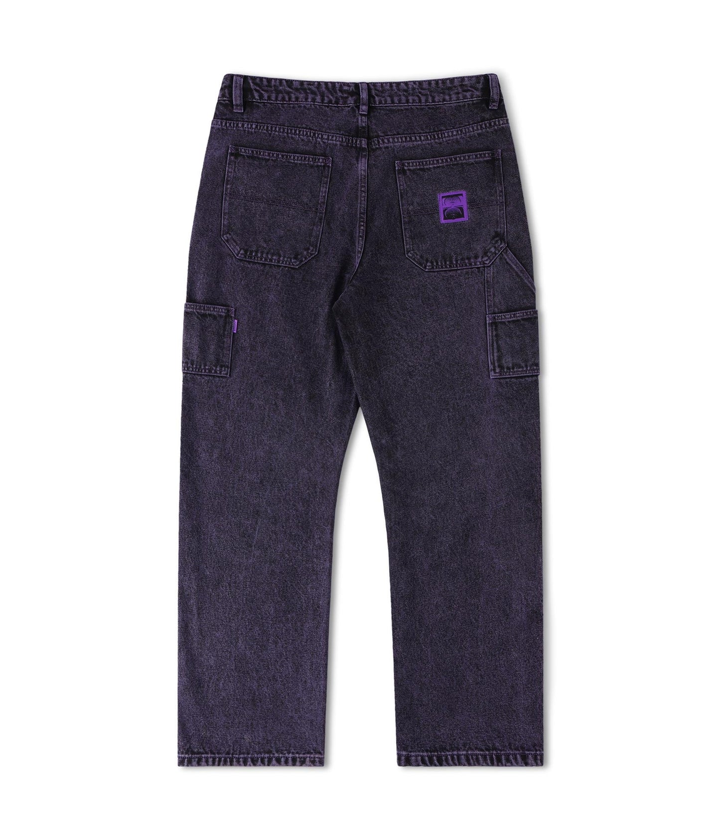FORMER Distend Denim Pant in Washed Purple - FORMER x RAGE Collection