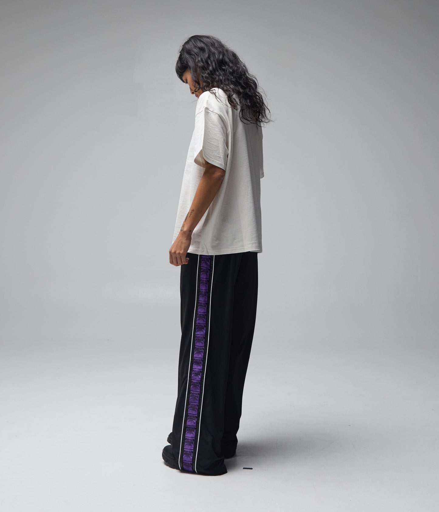 FORMER Gera Track Pant in Black - FORMER x RAGE Collection