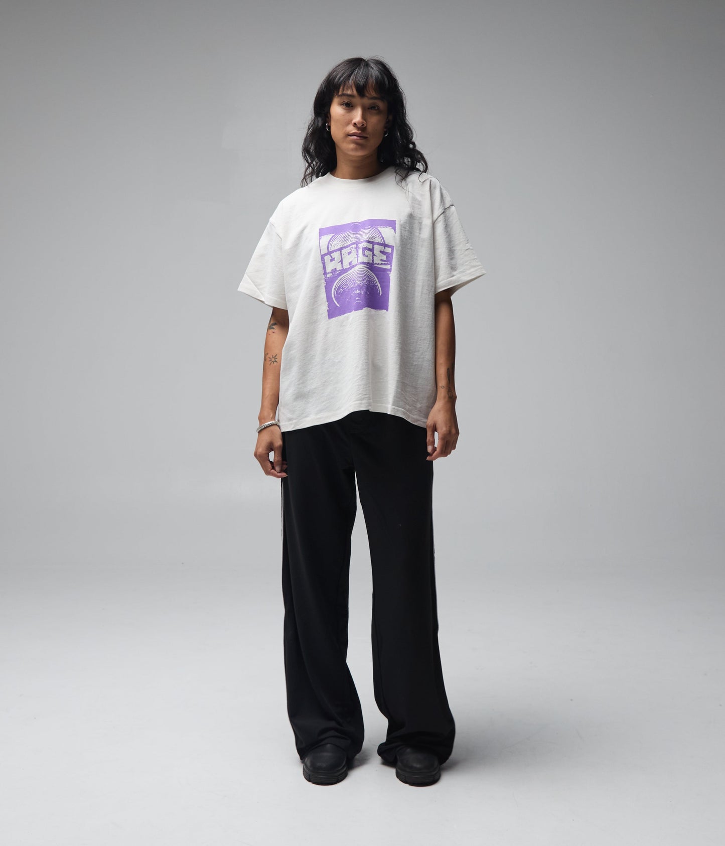 FORMER Gera Track Pant in Black - FORMER x RAGE Collection