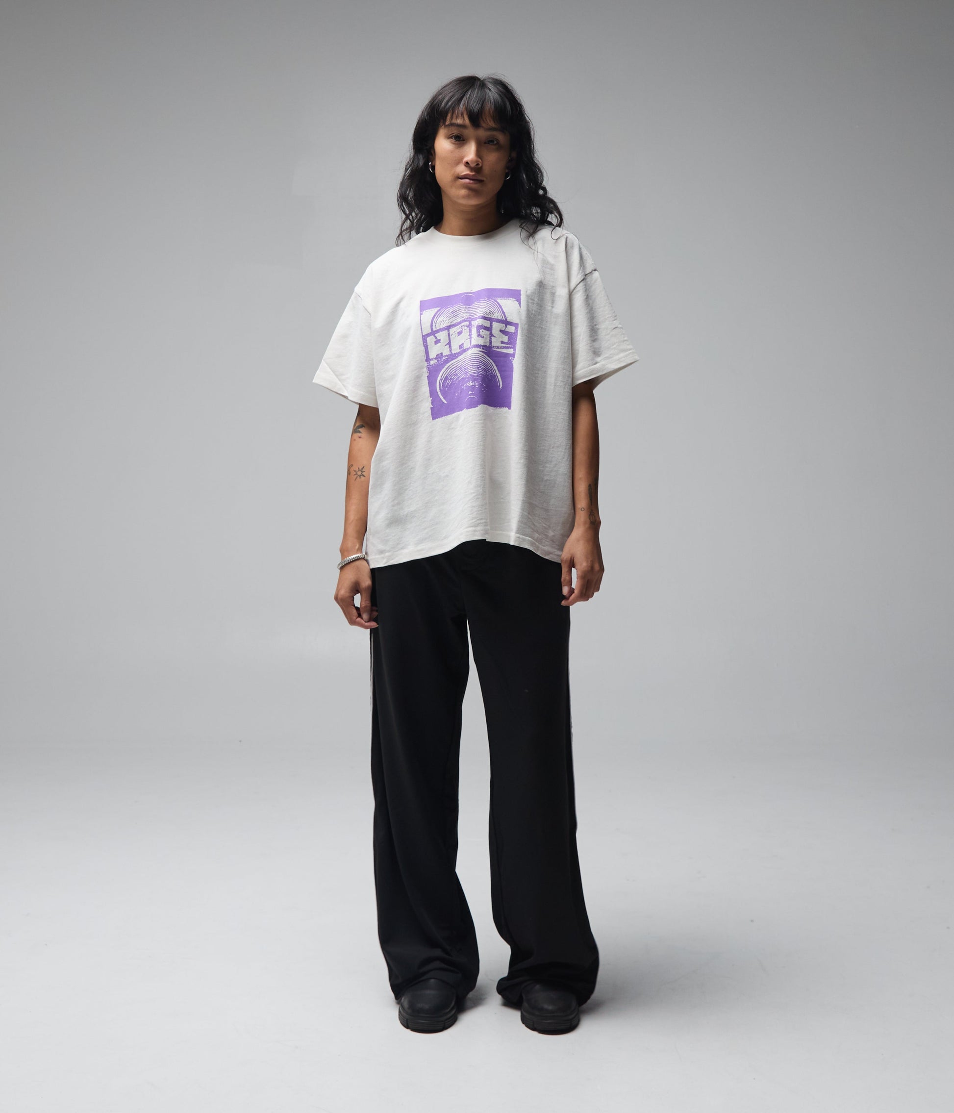 FORMER Gera Track Pant in Black - FORMER x RAGE Collection