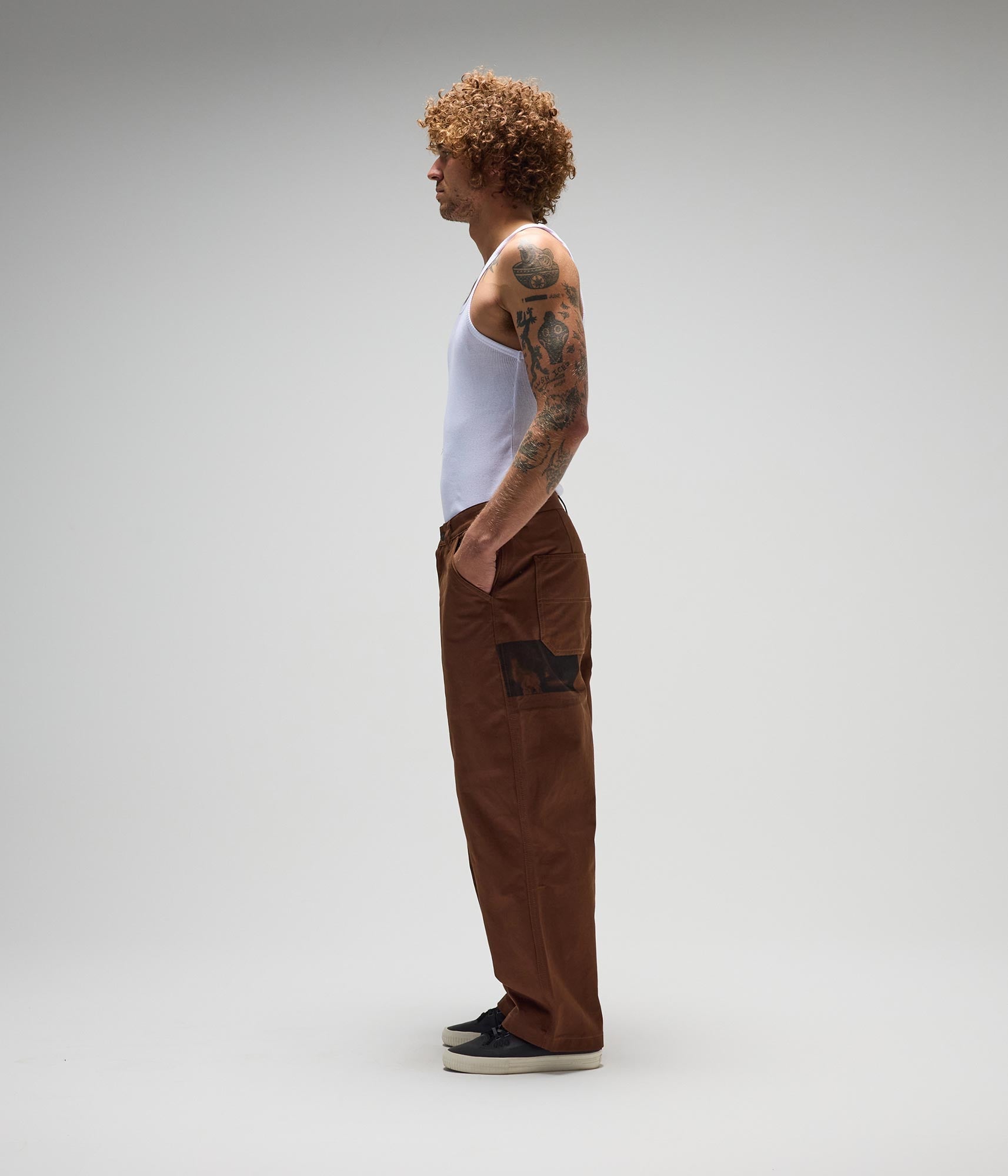 DXD REYNOLDS WORK PANT // BROWN – FORMER MERCHANDISE