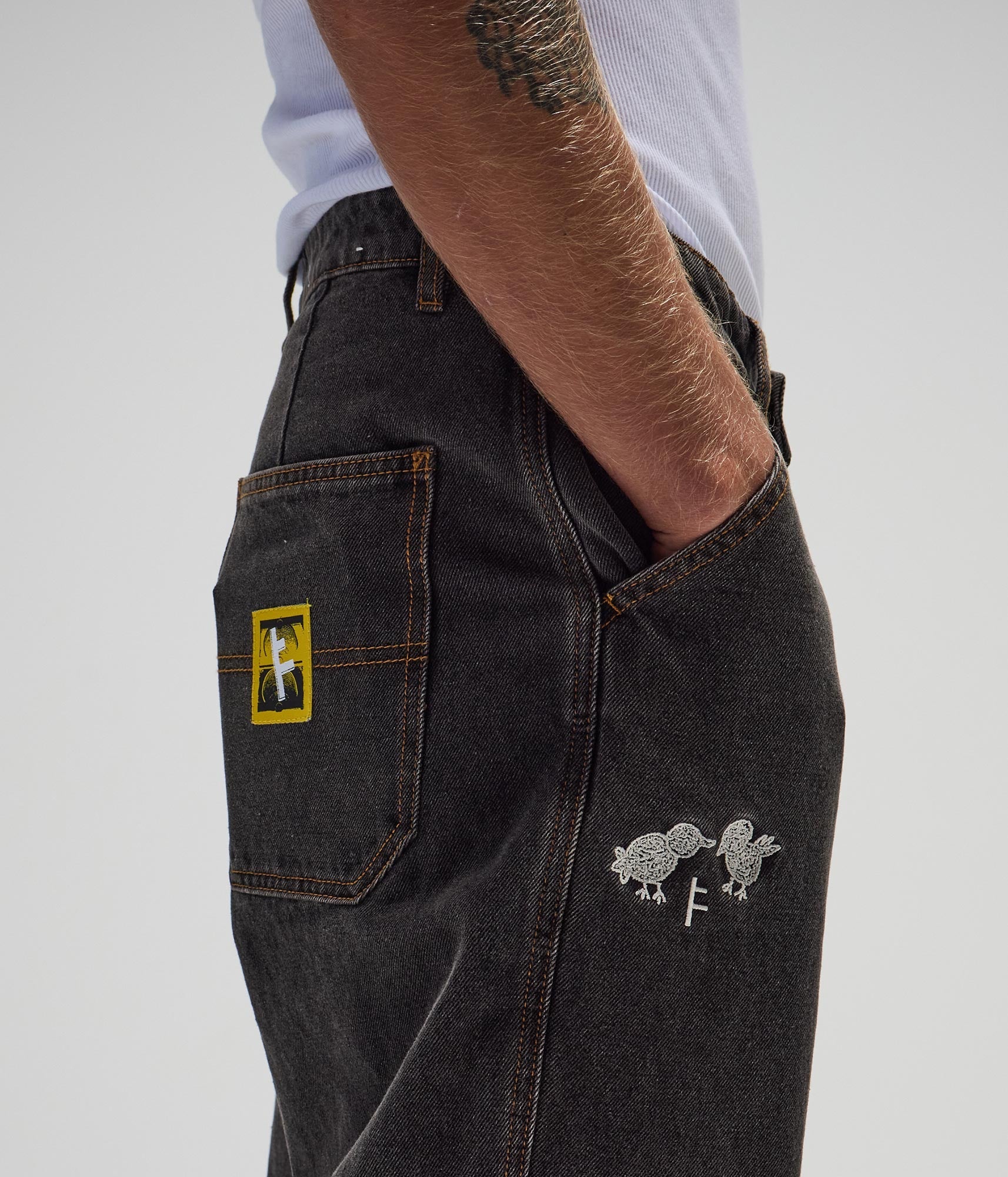 DXD REYNOLDS DENIM PANT // WASHED BLACK – FORMER MERCHANDISE
