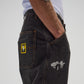 FORMER DXD Reynolds Denim Pant in WASHED BLACK - Destroyed By Dane Collection