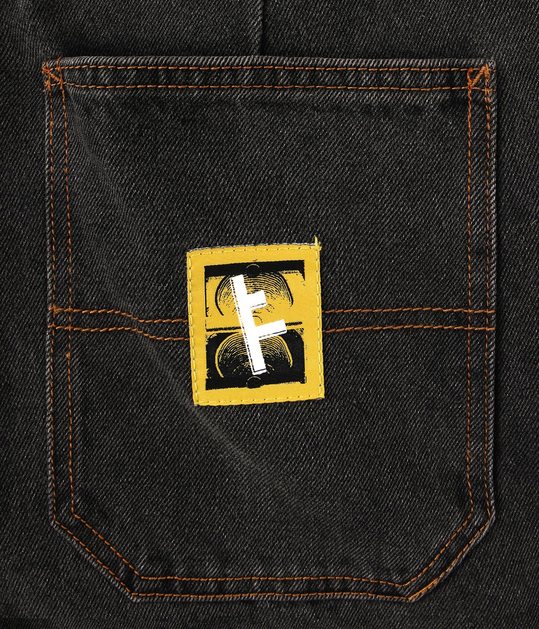 FORMER DXD Reynolds Denim Pant in WASHED BLACK - Destroyed By Dane Collection